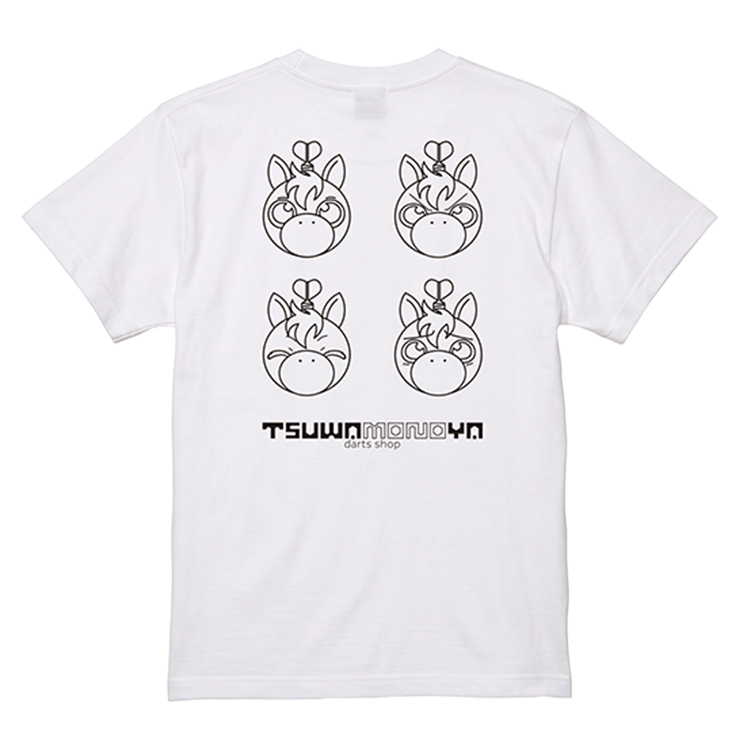 うまのすけTシャツ (喜怒哀楽)