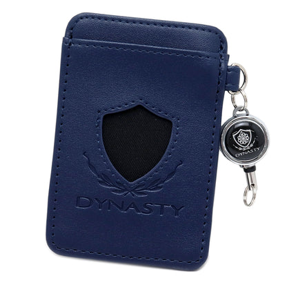 DYNASTY CARD CASE【BK】 ネイビー
