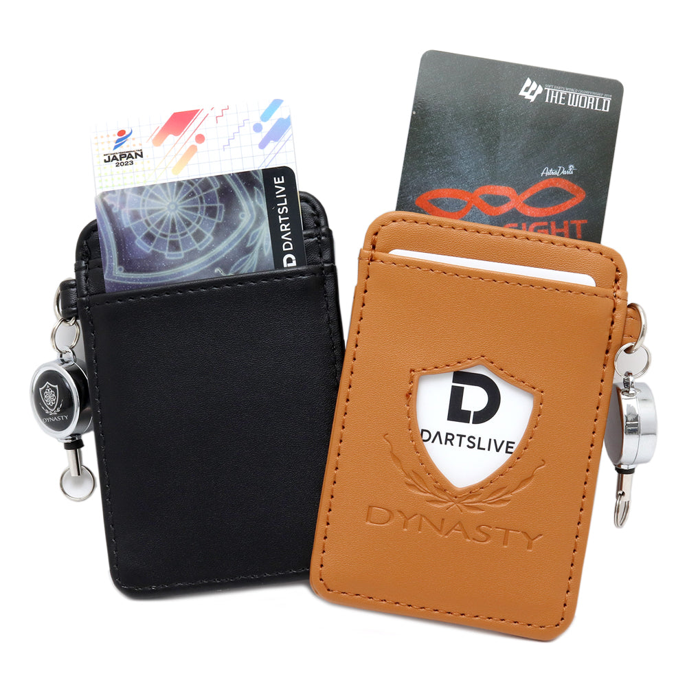 DYNASTY CARD CASE【BK】 ネイビー
