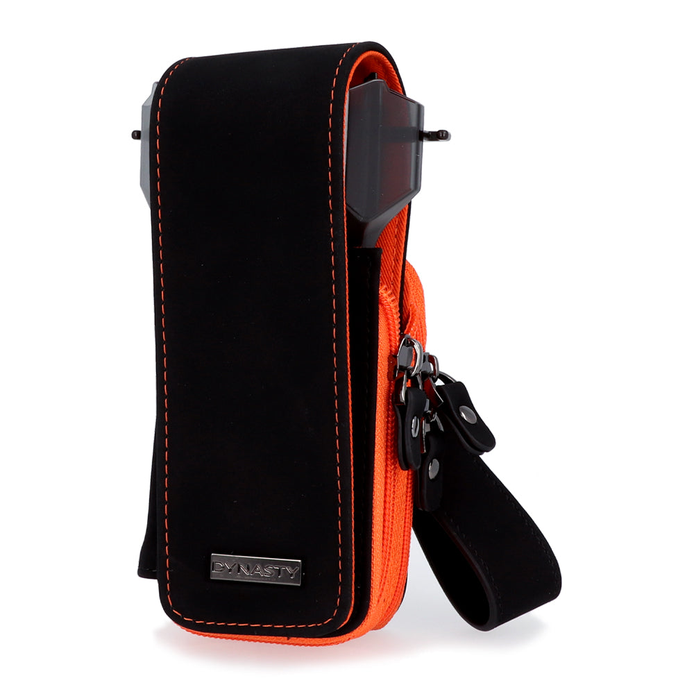 DARTS CASE "Glasses" ブラック×オレンジ