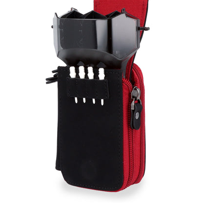 DARTS CASE "Glasses" ブラック×オレンジ