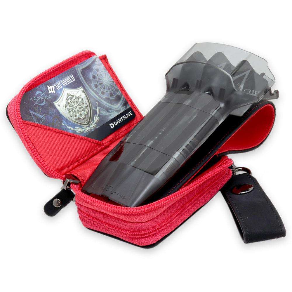 DARTS CASE "Glasses" ブラック×ブラック