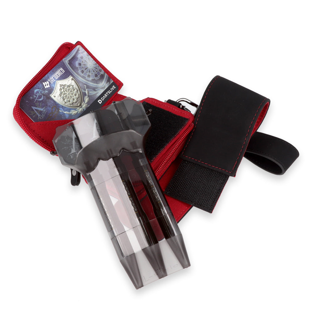 DARTS CASE "Glasses" ブラック×オレンジ