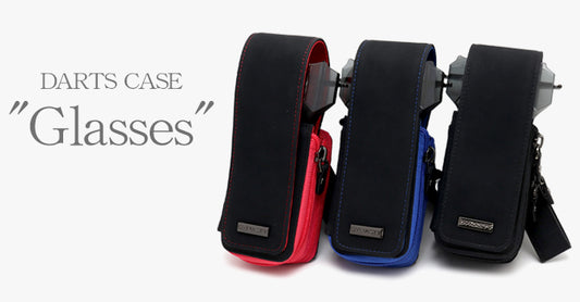 DARTS CASE "Glasses" ブラック×ブラック