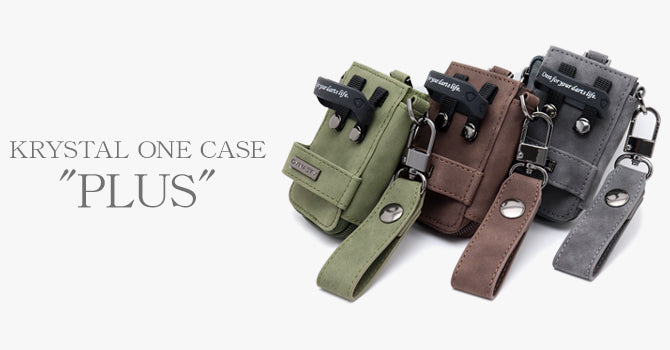 KRYSTAL ONE CASE "PLUS" カーキ