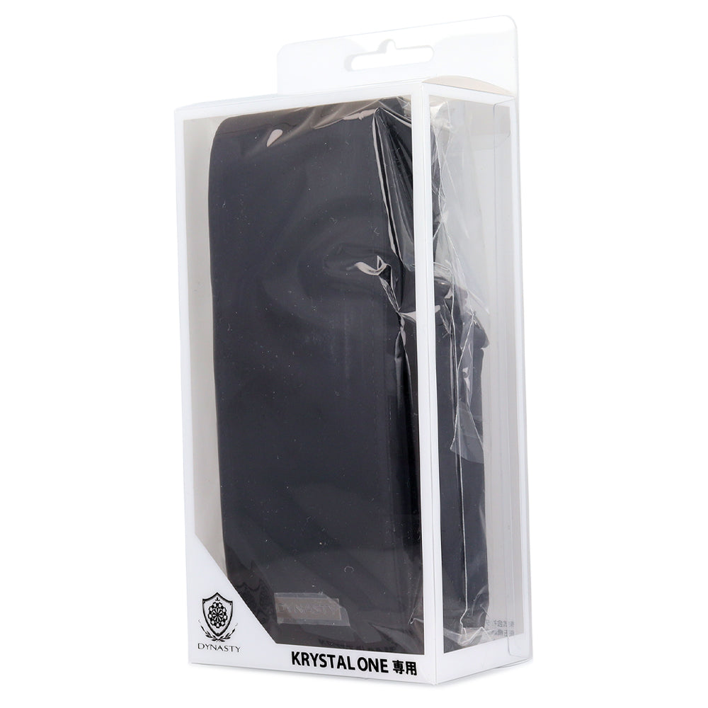 KRYSTAL ONE CASE "PLUS+" ブラック×箔押しロゴ